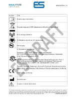 Предварительный просмотр 24 страницы ETROG SYSTEMS MULTIVS ES008 A Instructions For Use Manual