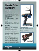 Предварительный просмотр 2 страницы ETRONIX POLSE ex2 sport Instruction Manual