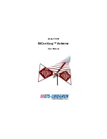 ETS-Lindgren BiConiLog 3142D User Manual preview