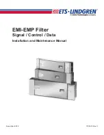 Preview for 1 page of ETS-Lindgren EMI Installation And Maintenance Manual