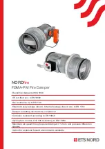 Preview for 1 page of ETS NORD FDMA-PM Series Manual