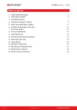 Preview for 2 page of ETS NORD NORDcanopy Instructions For Installation, Use And Maintenance Manual