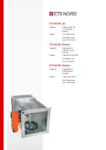 Предварительный просмотр 57 страницы ETS NORD NORDfire Manual