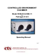 Предварительный просмотр 1 страницы ETS 5506-00 Operating Manual