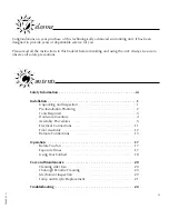 Предварительный просмотр 3 страницы ETS SunStar 332 User Manual