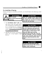 Preview for 7 page of ETS Sunvision Elite 48V Owner'S Manual