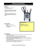 Preview for 1 page of ETT 975-141 Reference Manual