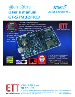 Etteam ET-STM32F103 User Manual предпросмотр