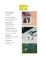 Preview for 1 page of Ettore Grip'n Grab User Manual