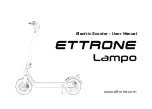 Предварительный просмотр 2 страницы ETTRONE Lampo User Manual