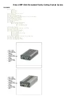 Предварительный просмотр 1 страницы Ettus Research USRP E300 Embedded Series Getting Started Manual