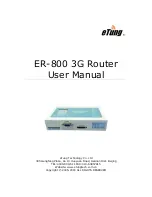 Preview for 1 page of eTung ER-800 User Manual