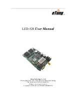 Предварительный просмотр 1 страницы eTung LED-528 User Manual