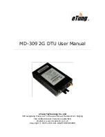 eTung MD-309 2G DTU User Manual preview