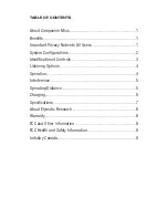 Preview for 2 page of Etymotic Research Companion Mics CM-4 User Manual