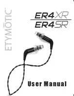 Etymotic Research ER4SR User Manual preview