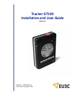 Preview for 1 page of EU3C GT100 Installation And User Manual