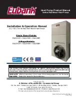 Eubank EAA1042H Installation & Operation Manual preview