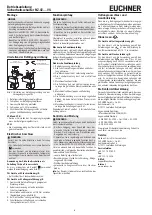 Предварительный просмотр 2 страницы EUCHNER 044894 Operating Instructions Manual