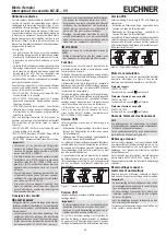 Предварительный просмотр 11 страницы EUCHNER 044894 Operating Instructions Manual