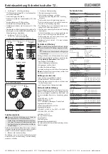 Предварительный просмотр 2 страницы EUCHNER 083965 Operating Instruction