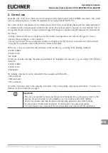 Предварительный просмотр 5 страницы EUCHNER 097075 Operating Instructions Manual