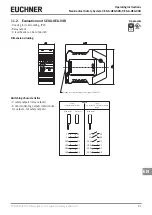 Предварительный просмотр 21 страницы EUCHNER 097075 Operating Instructions Manual