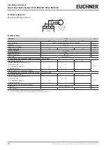 Предварительный просмотр 26 страницы EUCHNER 097075 Operating Instructions Manual