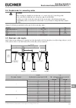 Предварительный просмотр 11 страницы EUCHNER 109046 Operating Instructions Manual