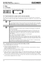 Предварительный просмотр 20 страницы EUCHNER 109046 Operating Instructions Manual