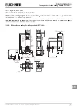 Preview for 25 page of EUCHNER 111214 Operating Instructions Manual