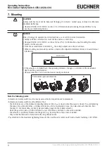 Предварительный просмотр 8 страницы EUCHNER 120546 Operating Instructions Manual