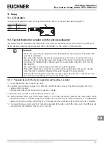 Предварительный просмотр 11 страницы EUCHNER 120546 Operating Instructions Manual