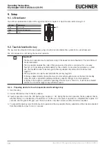 Preview for 10 page of EUCHNER 123592 Operating Instructions Manual