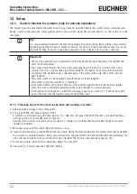 Preview for 22 page of EUCHNER 156233 Operating Instructions Manual