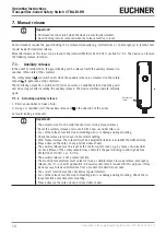 Предварительный просмотр 10 страницы EUCHNER 161496 Operating Instructions Manual