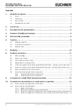 Preview for 2 page of EUCHNER 167948 Operating Instructions Manual