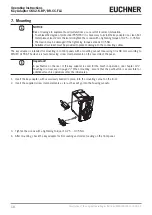 Preview for 10 page of EUCHNER 167948 Operating Instructions Manual