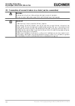 Preview for 16 page of EUCHNER 167948 Operating Instructions Manual