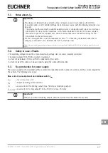 Preview for 17 page of EUCHNER 2-BP Operating Instructions Manual