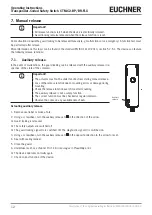 Preview for 12 page of EUCHNER BR-FLX Operating Instructions Manual