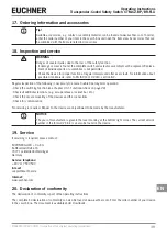 Preview for 39 page of EUCHNER BR-FLX Operating Instructions Manual