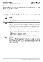 Предварительный просмотр 8 страницы EUCHNER CES-A-5 Series Operating Instructions Manual