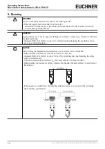 Предварительный просмотр 12 страницы EUCHNER CES-A-5 Series Operating Instructions Manual