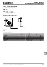 Предварительный просмотр 25 страницы EUCHNER CES-A-5 Series Operating Instructions Manual