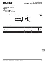 Предварительный просмотр 27 страницы EUCHNER CES-A-5 Series Operating Instructions Manual