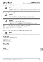 Предварительный просмотр 29 страницы EUCHNER CES-A-5 Series Operating Instructions Manual