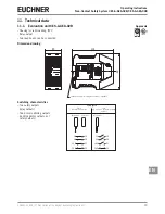 Предварительный просмотр 19 страницы EUCHNER CES-A-AEA-02B Operating Instructions Manual