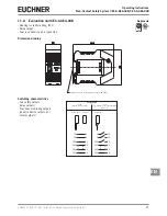 Предварительный просмотр 21 страницы EUCHNER CES-A-AEA-02B Operating Instructions Manual