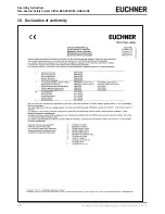 Предварительный просмотр 38 страницы EUCHNER CES-A-AEA-02B Operating Instructions Manual